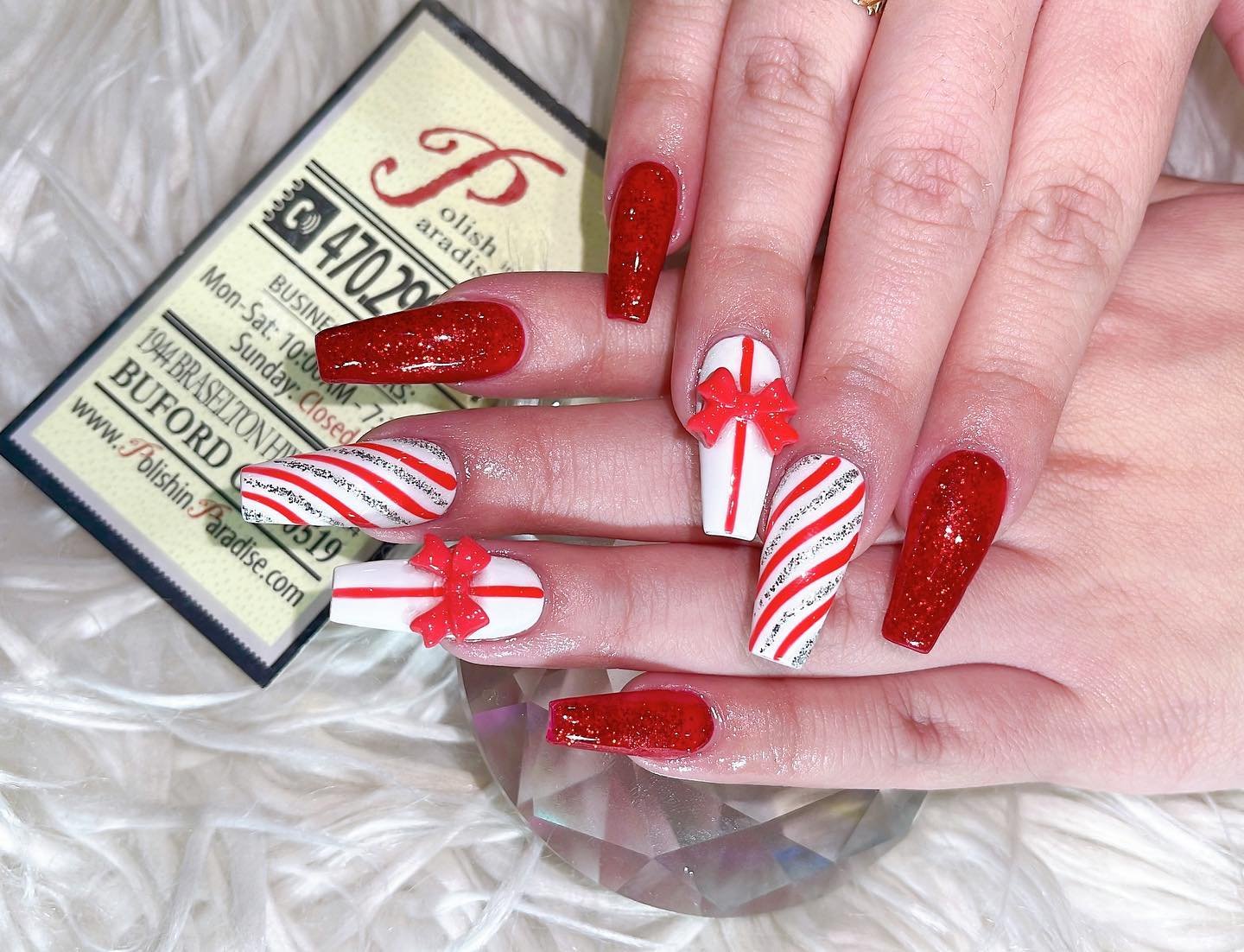  Christmas nail art 2